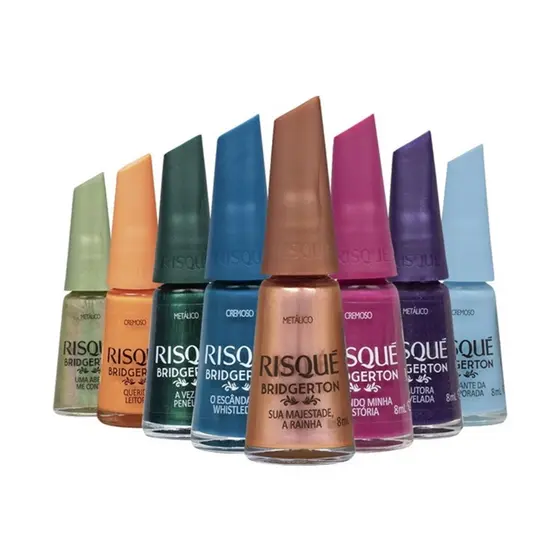 ESMALTE RISQUÉ COLEÇÃO BRIDGERTON
