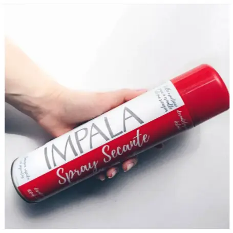 Impala Spray Secante De Esmalte 400 Ml para Manicure