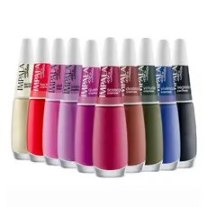 KIT 10 ESMALTES IMPALA A COR DA MODA 5A EDIÇÃO TENDÊNCIAS