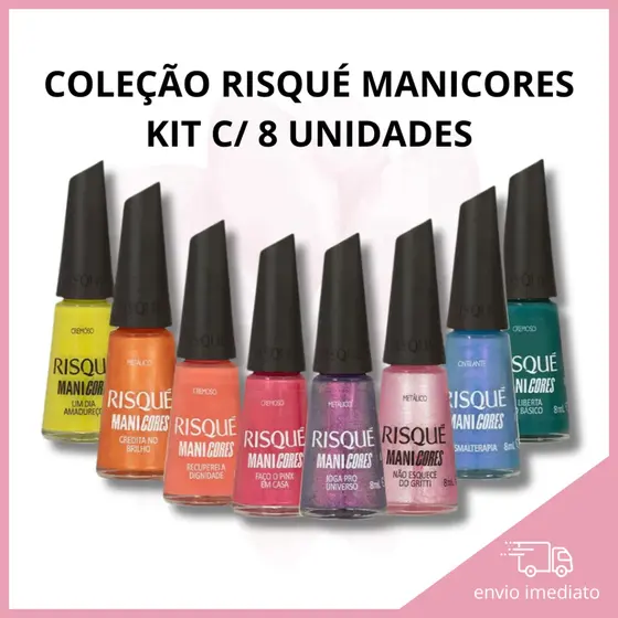 KIT NOVA COLEÇÃO RISQUE MANICORES