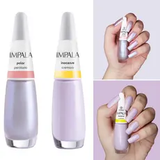 KIT ESMALTES IMPALA TONS DE LILÁS E ROXO