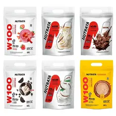 Whey Protein Concentrado 900g W100 Refil  - Nutrata