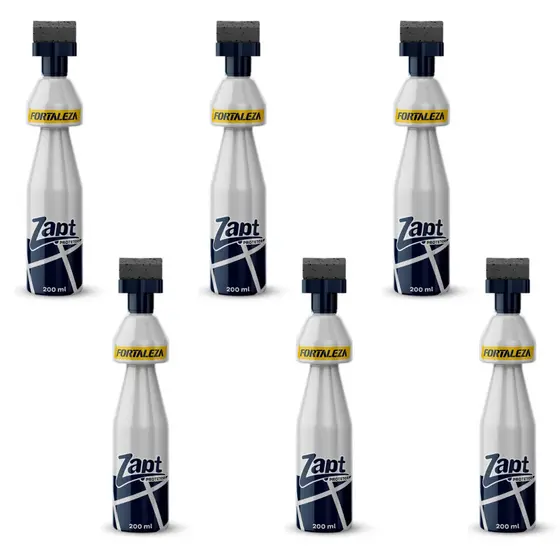 Kit 6 Zapt Protetor Tinta Rejunte Incolor Fortaleza 200ml Cobertura Piso Parede Cerâmica Banheiro