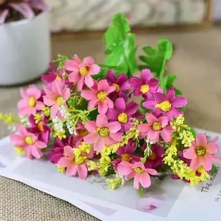 flores Artificial Buque Com 24 Florzinhas P/ Decoração Casamento - FR-566