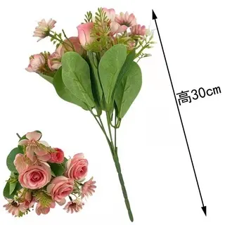 Cabeças Peônia  BOTÃO Rosa Flores Artificiais Decoração Arranjo de flores planta decorativa Flores e Plantas Artificiais