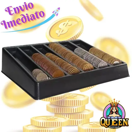 Porta Moedas e Organizador para Balcão de Caixa em Comércios, Bares e Lojas