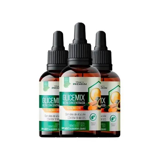 Super Potente Kit 3 glicemix Original 30ML