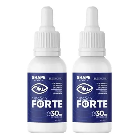 2 Visão Forte Em Gotas 30ml - Loja Oficial - Saúde Dos Olhos Original