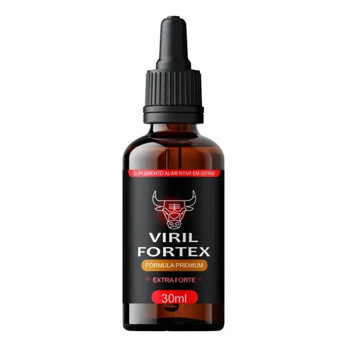 Viril Fortex Gotas 1 Frasco Original - Desempenho Maximo