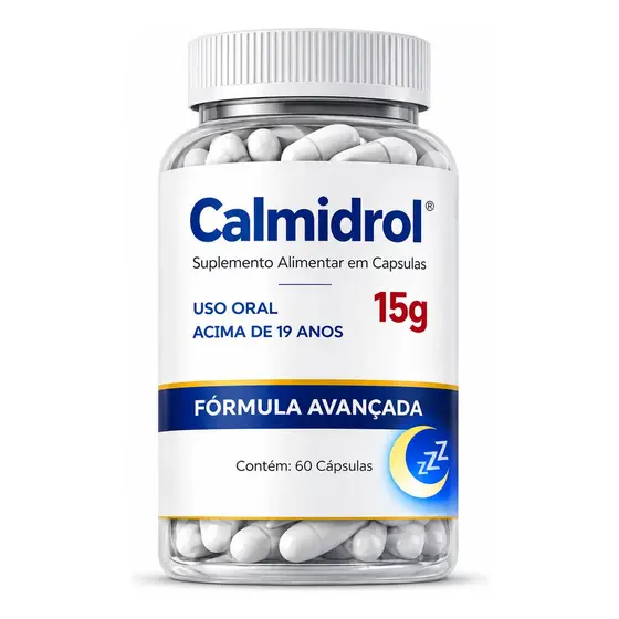 1 Calmidrol 60 Caps Original - Fórmula Avançada