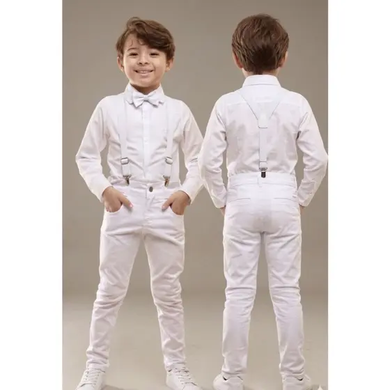 Roupa Conjunto Social Infantil Batizados, Casamentos e festas