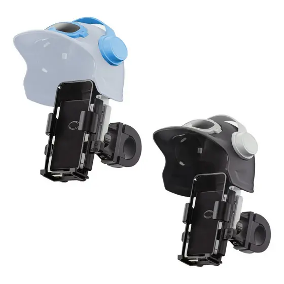 Suporte Celular Proteção Sol Chuva Estilo Capacete Moto Bike
