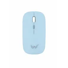 Mouse Silencioso Slim Sem Fio Recarregável Bluetooth Led Rgb