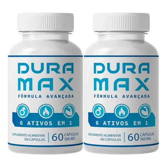 2x Duramax Original Total 120 Cápsulas Sem Sabor