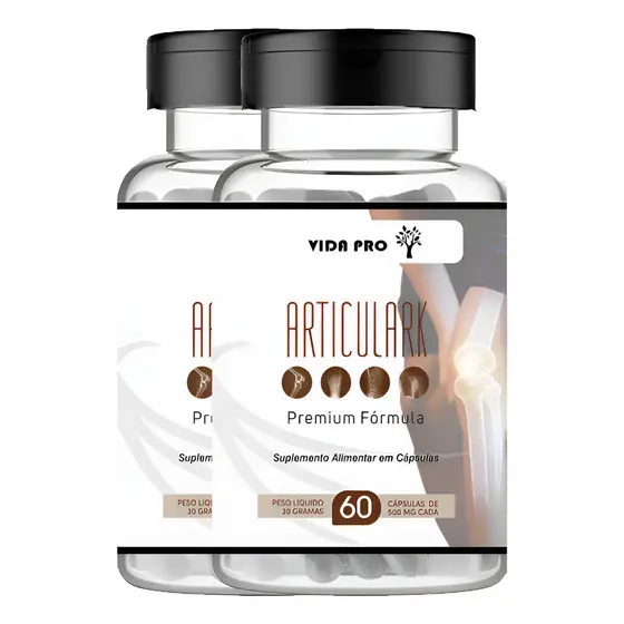 Articulark 2 Frascos 60 Cápsulas Cada Original Frete Grátis Natural Melhor oferta