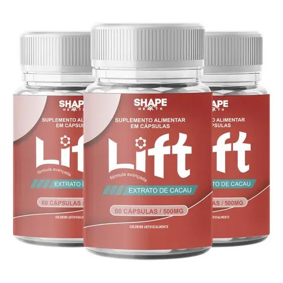 3 Lift Nanoburn 60 Capsulas Original - Envio Hoje Envio Rápido direto da fabrica