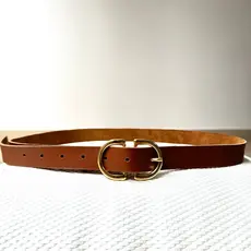 Cinto Feminino da Moda Blogueira Fivela Invertida