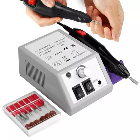 Lixadeira Lixa Motor De Unha Elétrica Profissional Mercedes 2000-envio imediato