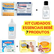 7 Produtos Kit Cuidados Com Recém Nascido Cuidados Com o Bebê