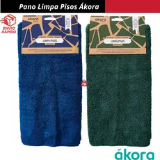 Pano de Microfibra Alta Absorção Ecomais® Limpa Pisos Ákora