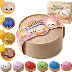Massinha Surpresa Dumpling Squishy Antiestresse Já Surpresa-personalizado Slime