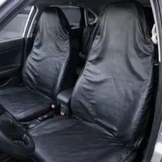 2 Capas Corino Impermeável Para Banco De Carro Pet Mecânico Saída Praia Suor Academia