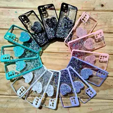 Capa Capinha Case Samsung Galaxy S20 FE – Pop socket Suporte de coração