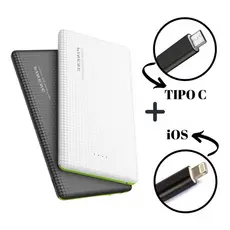 Bateria Portátil Power Bank 10 UNIDADES 10.000mah 5.000mah Universal ATACADO KIT para LOJISTA