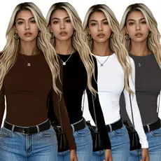 Kit 3 Camisas Térmicas Feminina Proteção Uv 50+ Segunda Pele Camiseta Blusa Fria Academia Manga Longa Inverno Fit