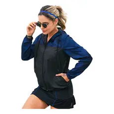 Jaqueta Corta Vento Camuflada Feminina COM FORRO FRENTE CASUAL ESPORTE CICLISMO
