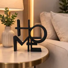 Letra decoração HOME Letrinhas Letreiro decorativo em Placa decorativa