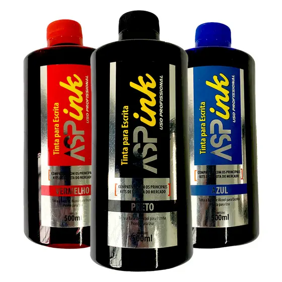 Tinta Para Escrita Em Cartaz Aspink 500ml