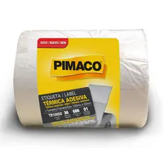 Etiqueta térmica para impressora e balança TR10050 100x50 1 coluna com 686 etiquetas Pimaco
