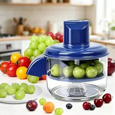 Descascador Elétrico Automático Portátil para Cozinha Frutas Alho Tomate e Legumes