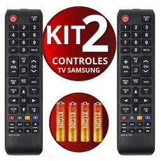 Controle Remoto para TV Samsung Smart Universal Com Pilhas | Envio Imediato