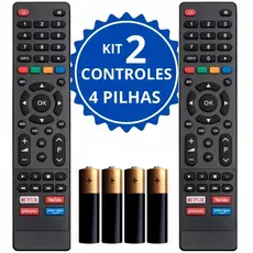 Controle Remoto Compatível com Televisão Philco e Britânia Smart TV | Envio Imediato