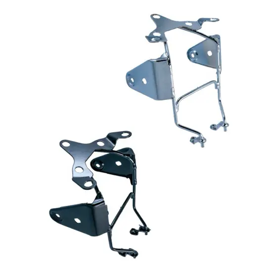 Suporte de Farol Titan 150 04/08 Preto e Cromado