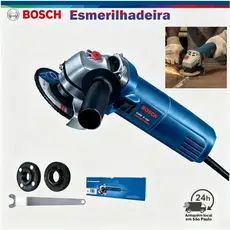 Bosch esmerilhadeira lixadeira 220v_127V GWS6-100 Esmerilhadeira Angular Profissional 1000W