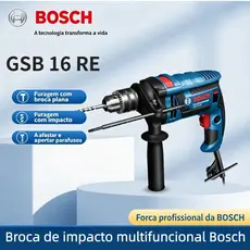 Bosch GSB 16 RE 980W  Super Potência para Casa e Indústria  Fura e Parafusa sem Esforço Frete Rápido