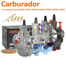 KENADA RACING Carburador Guilhotina CompetiçãO AplicaçãO Koso 24 26 28 30 32 34mm Modelo Koso Pwk Powerjet