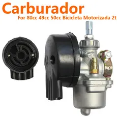Carburador 80cc 49cc 50cc 80cc 100cc 2t Bicicleta Motorizada
