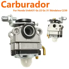 Carburador Compatível Com Roçadeiras 4t Umk431 Gx 22 Gx 31 Shindaiwa C230 F230 T230 Le230 16100-ZM5-803