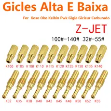 Kit 20 GiclêS Kit Gicleur Alta + Baixa Carburador Fullpro Koso Pj Pwk Crf 150 230 250 450