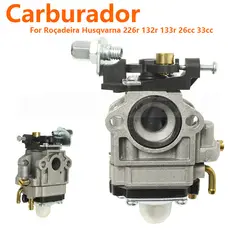 Carburador Para Roçadeira Husqvarna 226r 132r 133r 26cc 33cc