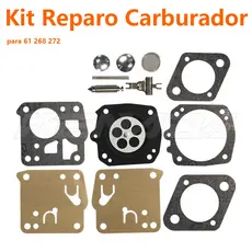 Kit Reparo Diafragma Carburador Motosserra Husqvarna 61 268 272
