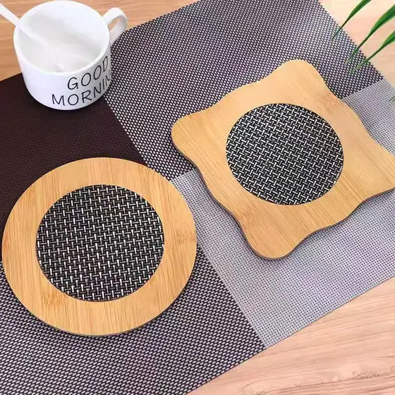 Apoio para Panela Quente MDF 17cm - Proteção Anti-Calor para Mesa | Vários Modelos