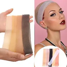 Wig Cap + Hair Grip Kit - Ferramentas de Fixação para Perucas e Laces