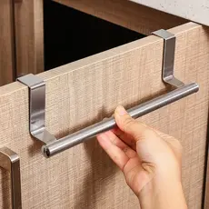 Toalheiro de Porta Gancho - Porta Toalha Rosto, Pano de Prato e Utensílios Varão