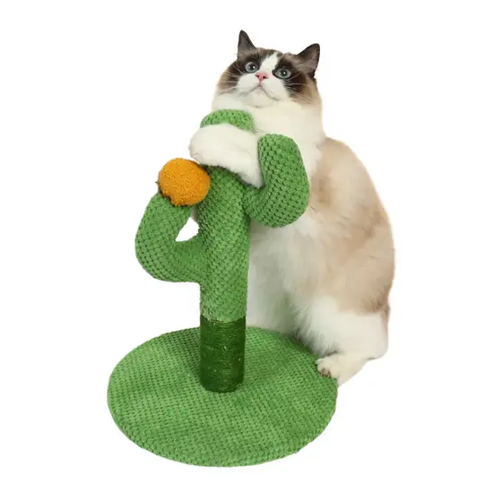 Cacto Arranhador Sisal para Gatos 3 Tamanhos - Divertido, Moderno e Resistente