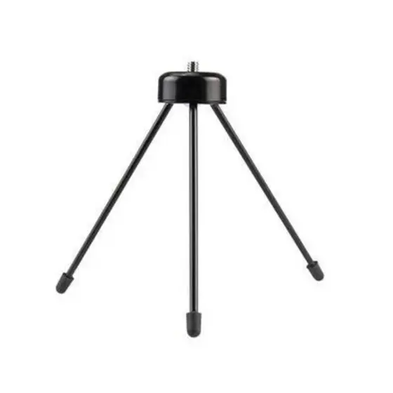 Mini Tripé de Mesa 19cm Para Ring Light Câmera Webcam